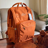 sun earth&u日本七夕多功能妈咪包母婴包轻便大容量宝妈双肩包休闲背包女防水 桔色（20L）【现货现发】