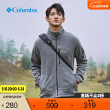 Columbia哥伦比亚户外男子舒适运动保暖柔软抓绒衣休闲外套AE3039 023(尺码偏大 建议拍小一码) S(170/92A)