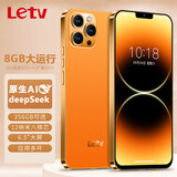 乐视Letv Y17Pro 全新智能手机八核128GB超薄大屏游戏电竞安卓百元学生老年专用可用5G卡长续航 夏日橙