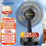 美菱（MeiLing）电风扇 家用台扇学生宿舍 台式小风扇大风力定时摇头电风扇 16英寸【降噪电机】遥控款（强劲送风）