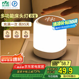 雷士（NVC）小夜灯情人节氛围生日礼品送女朋友实用多功能床头灯婴儿可定时