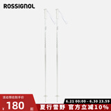 ROSSIGNOL24/25新品金鸡专业双板滑雪杖ELECTRA系列全地域铝合金雪杖 白色 110