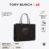 Tory Burch 汤丽柏琦 ELLA 大容量手提托特包TB 87116 黑色 001 OS