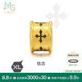 周生生王安宇同款 信念黄金转运珠 足金XL串珠 86640C定价 信念
