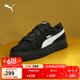 彪马（PUMA）【厚底鞋】增高松糕鞋女子休闲板鞋PLATFORM 404158 黑色-白-02 36