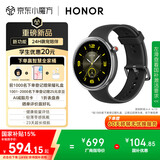 荣耀手表Fit 44mm【国家补贴15%】雅致版 幻夜黑 超轻薄超长续航NFC智能运动手表 GS3i升级款男女表