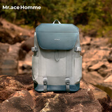 Mr.ace Homme户外双肩包女轻便大容量徒步背包大学生运动旅行书包男加大款
