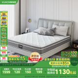 顾家家居（KUKA）软硬两用床垫天然乳胶三区弹簧席梦思M1016 2.0*2.2m【京仓闪发】