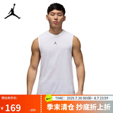 耐克NIKE男无袖背心乔丹 JORDAN Dry-FIT 速干透气FN5857-100白2XL 