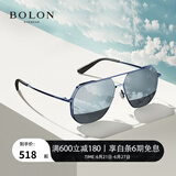 BOLON暴龙眼镜飞行员太阳镜驾驶镜钓鱼露营遮阳防晒墨镜男女款BL8068 BL8068D70 暗黑偏光【经典】