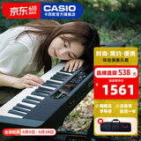 卡西欧（CASIO）电子琴成人CT-S系列便携式初学者家用61键教学培训演奏智能儿童 CT-S410+琴包+便携X架