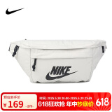耐克NIKE 王一博同款 中性腰包  休闲包 BA5751-072浅骨色大号