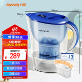 九阳（Joyoung）过滤净水器 家用滤水壶 净水壶（一壶13芯 ） 3.5L 四重过滤 智能换芯提醒 B05E