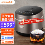 九阳（Joyoung）电饭煲家用铁釜内胆多功能菜单智能预约大功率电饭锅2-6人 50TD03【铁釜内胆 柴火饭】 5L