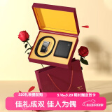七匹狼牛皮腰带男士钱包自动扣套装盒送老公纪念日520情人节礼物送男友