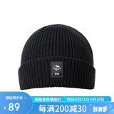 探路者（TOREAD）帽子24秋冬男女通用防风保暖弹力针织帽户外帽TELLCM90744黑色