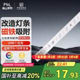 FSL佛山照明led灯条灯盘吸顶灯灯芯替换H管白光24W（可并联）