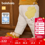 巴拉巴拉童装儿童羽绒裤男童外穿长裤冬季女童裤子2024保暖裤208424108215