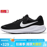 耐克NIKE男子跑步鞋REVOLUTION 7运动鞋FB2207-001黑42