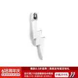 马登福叔美式复古纯银简约长款项链阿美咔叽工装吊坠配饰男女潮 大闪电