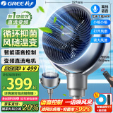 格力（GREE）语音控制抑菌空气循环扇直流变频遥控电风扇家用摇头电扇一级能效对流风扇落地扇 FXDZ-2072Bvg3