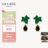 LOLA ROSE罗拉玫瑰常青藤耳饰耳环女520送女朋友礼物生日礼物女