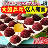 仙居楊梅特甜现摘仙居东魁杨梅特大果礼盒当季杨梅新鲜水果浙江东魁杨梅 送礼贡品 |特大果80颗礼盒 2000g