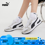 彪马（PUMA）【复古跑鞋】缓震透气轻便运动休闲鞋男女官方R78 373117 白-浅灰-黑色-02 38