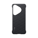 华为（HUAWEI）Pura 70Pro手机壳原装印花磁吸壳P70 Pro+全包保护四角防摔原厂保护套新款手机壳 70Pro/+印花壳-黑色-定制款非原装