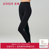 爱慕内衣女外穿打底裤暖暖随型AM828981黑色165-170