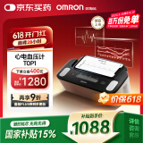 欧姆龙（OMRON）心电血压计上臂式电子血压仪家用房颤血压测量仪器医用高精准J780