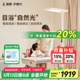 琪朗（KINGLONG）大路灯落地护眼学习台灯【国家补贴】全光谱立式学习阅读护眼灯具 SunnyRead P100【多彩艺术】