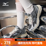 美津浓（MIZUNO）男女跑步运动鞋 缓震透气 网面拼接 反光标识 RACER S