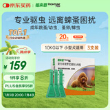 福来恩(FRONTLINE)小型犬去跳蚤蜱虫驱虫药 进口滴剂原研药0.67ml*3支装