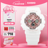 卡西欧（CASIO） BABY-G BA-130时尚运动女表石英防水手表【520礼物】 BA-130-7A1PR