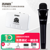 客所思P10经典版白盒 外置声卡套装直播设备全套麦克风抖音主播k歌唱歌录音配音话筒 P10白盒经典版套餐三