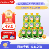 亨氏（Heinz）宝宝水果营养果汁泥多口味果泥婴儿辅食6-36个月适用 120g*10