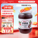 丘比（KEWPIE）果酱 草莓酱 调味品 三明治草莓果酱早餐搭档酸奶果酱 340g*1瓶