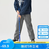 巴拉巴拉童装男童长裤儿童裤子秋冬装2024女童运动休闲裤潮酷208424108217