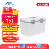 冰途保温箱医用冷藏母乳药品露营摆摊户外保鲜箱房车用品12L
