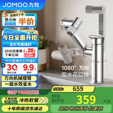 九牧（JOMOO）面盆水龙头硅黄铜机械臂招财猫卫生间冷热洗脸盆洗手盆龙头32706
