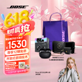 Bose Ultra开放式耳机 全新耳夹耳机 不入耳开放式无线蓝牙耳机 沉浸空间音頻 骁龙畅听技术礼盒款 Ultra开放式耳机 经典黑