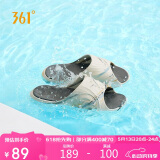 361°运动拖鞋男AG夏季篮球厚底沙滩休闲外穿凉拖鞋子男672426728-3