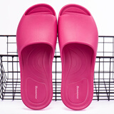 步术 拖鞋女中国台湾进口夏季家居时尚鱼嘴防滑防臭软底轻便静音 桃花红 38 (建议38-39码穿/长约25.5cm）M