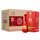 郎酒红花郎10 酱香型高度白酒 53度500ml*6瓶整箱装 新老包装随机发货