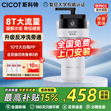 cicot斯科特【免费安装】全屋自来水前置过滤器升级大白瓶中央净水机家用大流量厨房家用大净瓶过滤器 【反冲洗】10寸单联-1微米PP棉