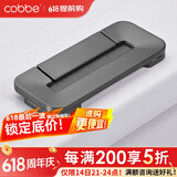 卡贝（cobbe）【隐形平拉手】抽屉拉手柜门暗拉手欧式隐形明装平装柜子衣柜五金 灰色-LS181款-64孔距
