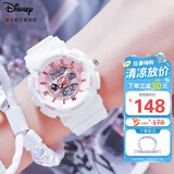 迪士尼（Disney）运动手表女孩多功能电子表小学初中生儿童潮流防水手表MK-15307W