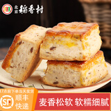 北京稻香村休闲糕点 饼干 北京特产 中华老字号 早餐点心办公室零食茶点面包 黑豆起子馍（3块装）160g