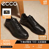 爱步（ECCO）正装鞋 增高牛皮休闲皮鞋男 雅仕男鞋系列207124 黑色41